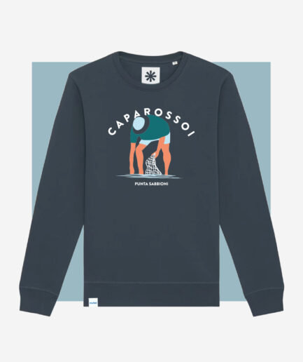 Felpa Caparossoi - Blu lavagna (su preorder)