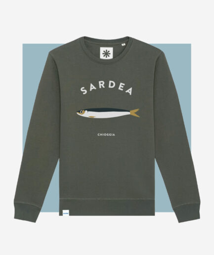 Felpa Sardea - Verde Khaki (su preorder)